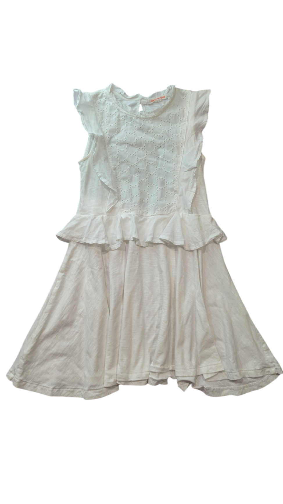 Countyr Road Dress, White, 12