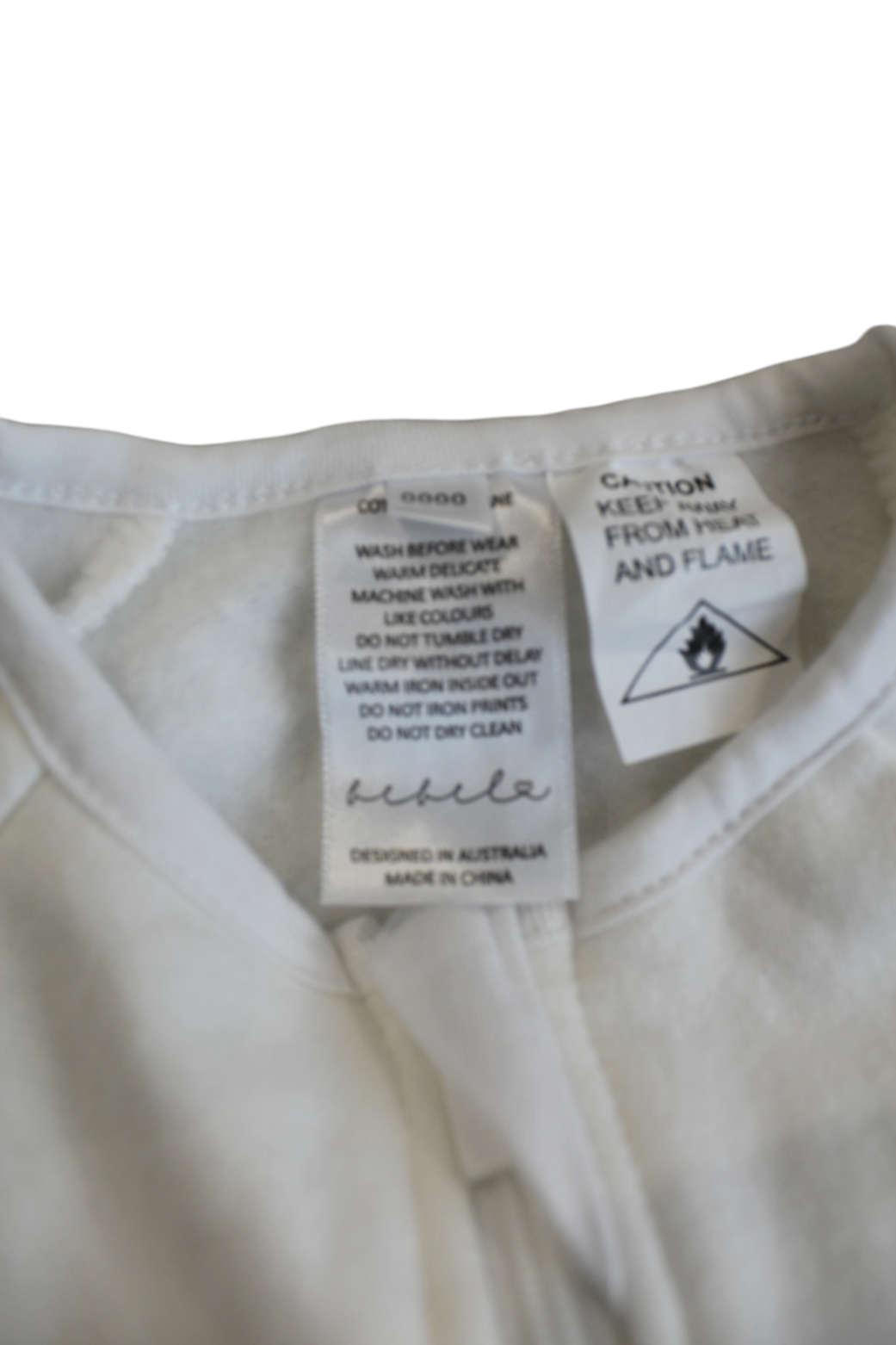 Bebelo baby Jumpsuit, White, 0000