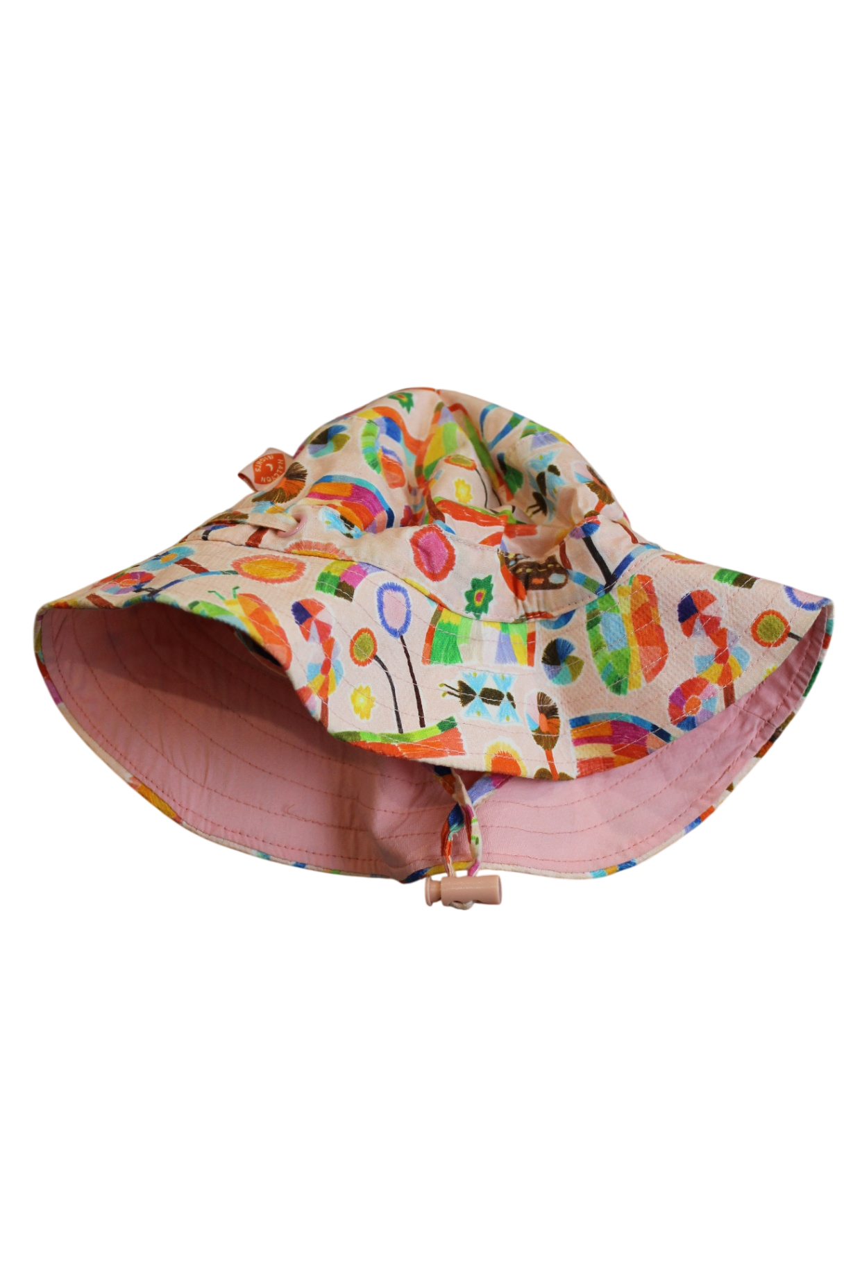 Halcyon Nights Sun Hat, Multicoloured, 0-8m