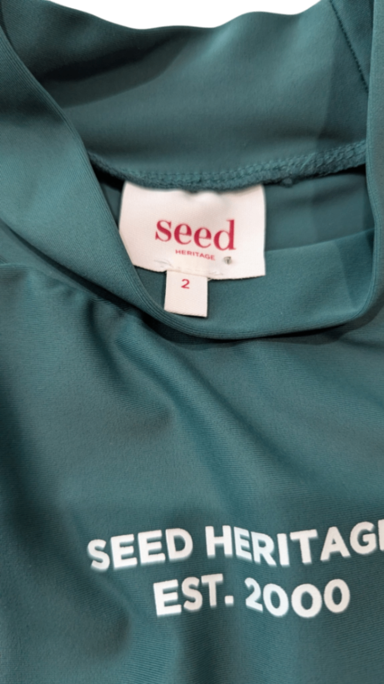 Seed Heritage Long-Sleeve Rashie, Teal, 2