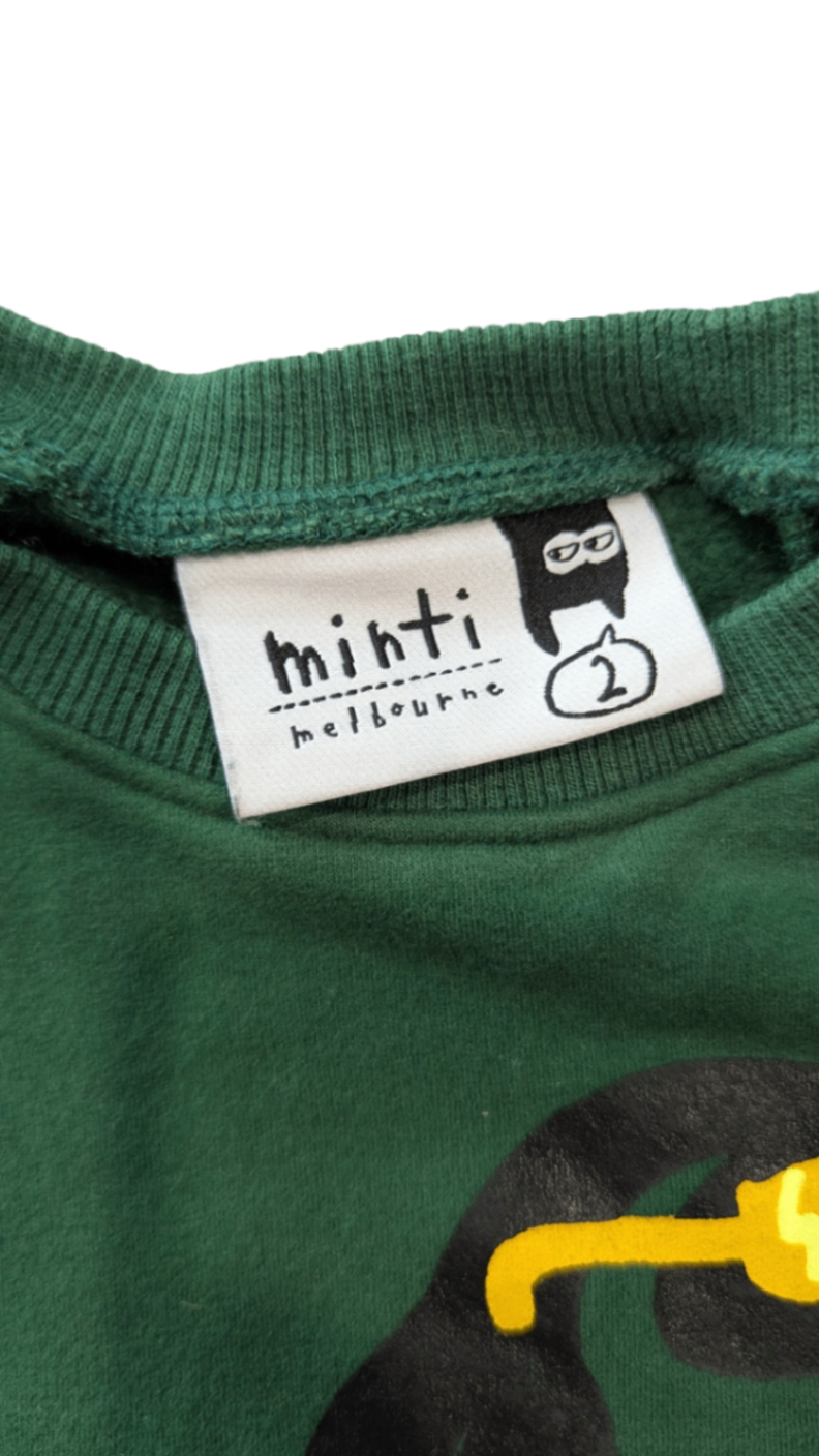 Minti Jumper, Green, 2