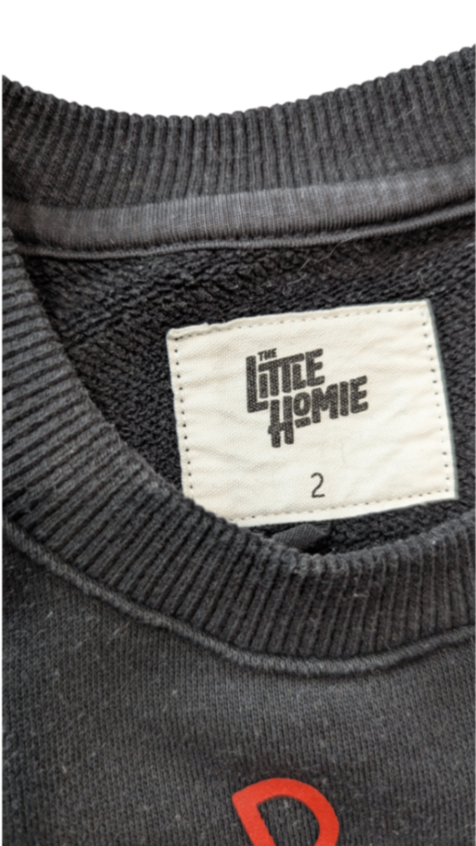 Little Homie Jumper, Black, 2