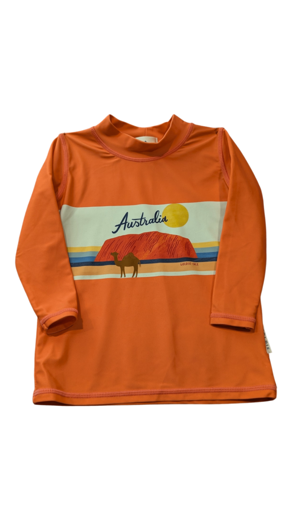 Goldie + Ace Long-Sleeve T-Shirt, Orange, 1