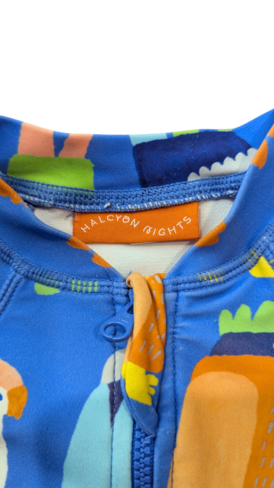 Halcyon Nights Playsuit, Blue multicolour, 0