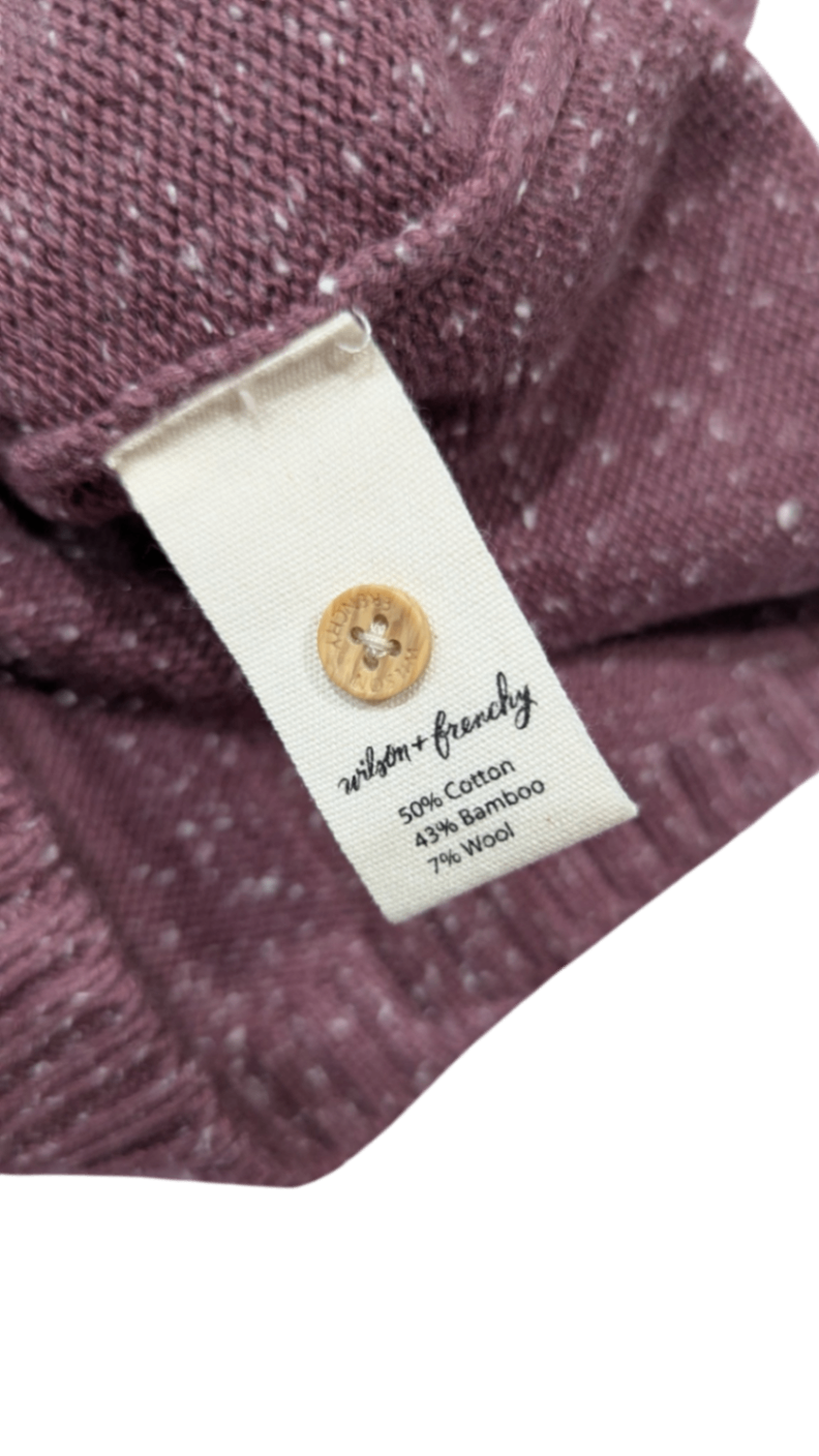 Wilson + Frenchy Jumper, Burgundy, 2