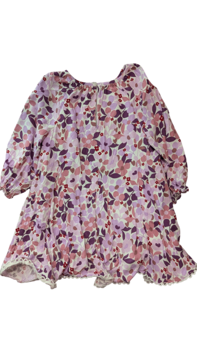 Country Road Dress, Pink and purple floral, 2