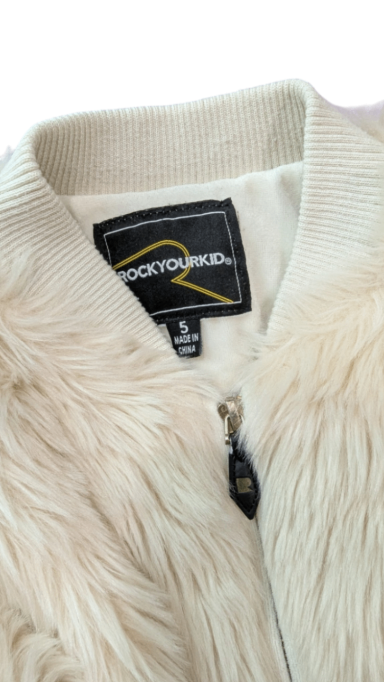 Rock Your Kid Jacket, Cream, 5