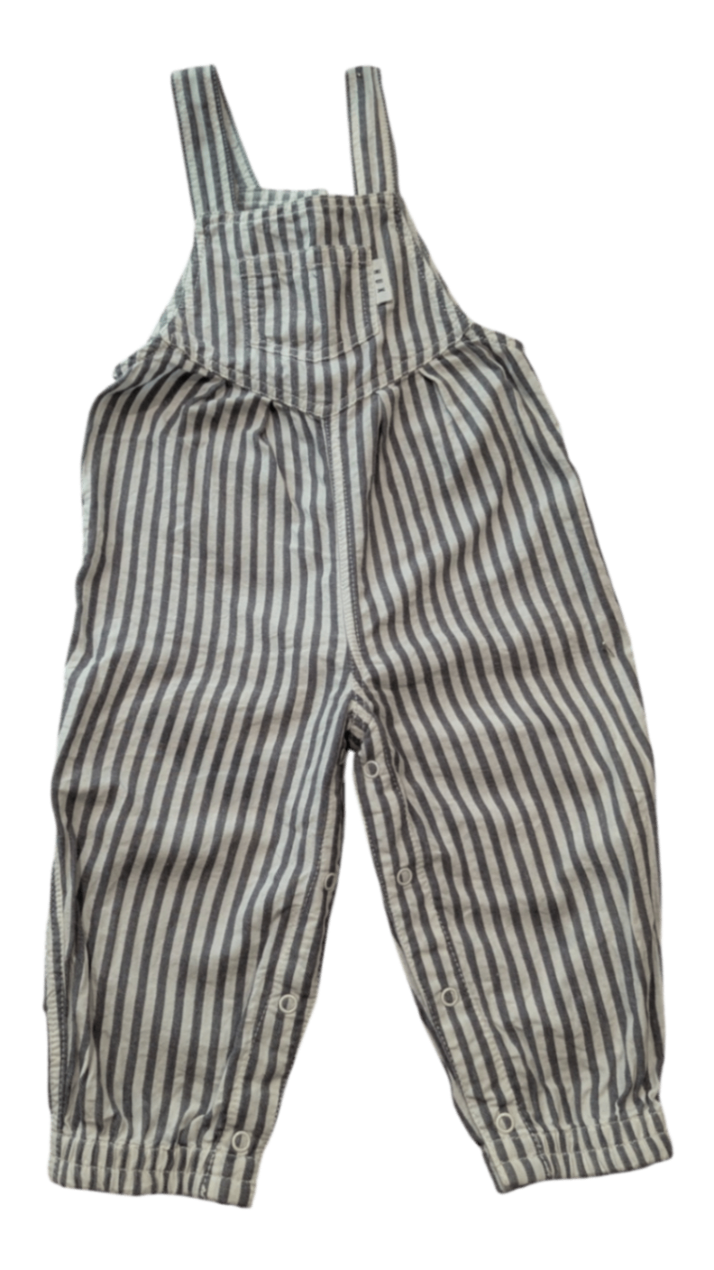 HUX Overalls, Blue and white striped, 1