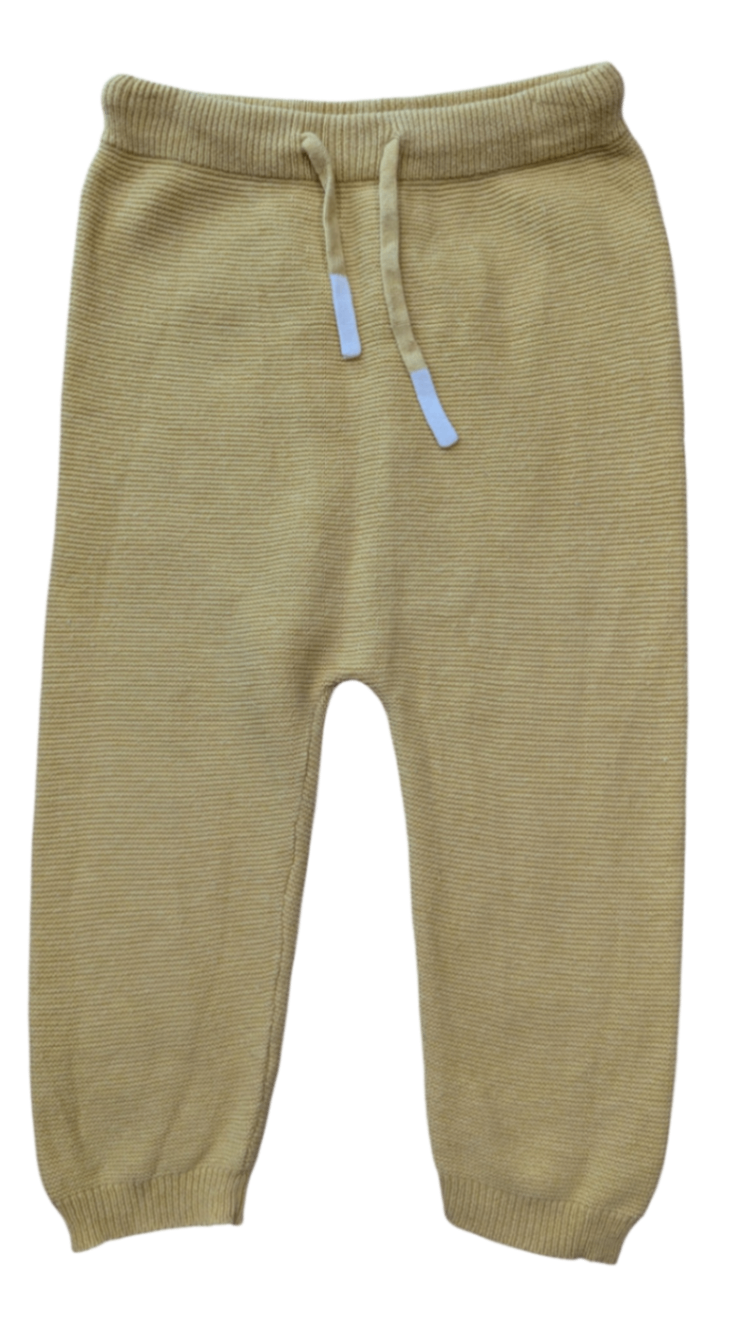 Purebaby Pants, Mustard yellow, 0