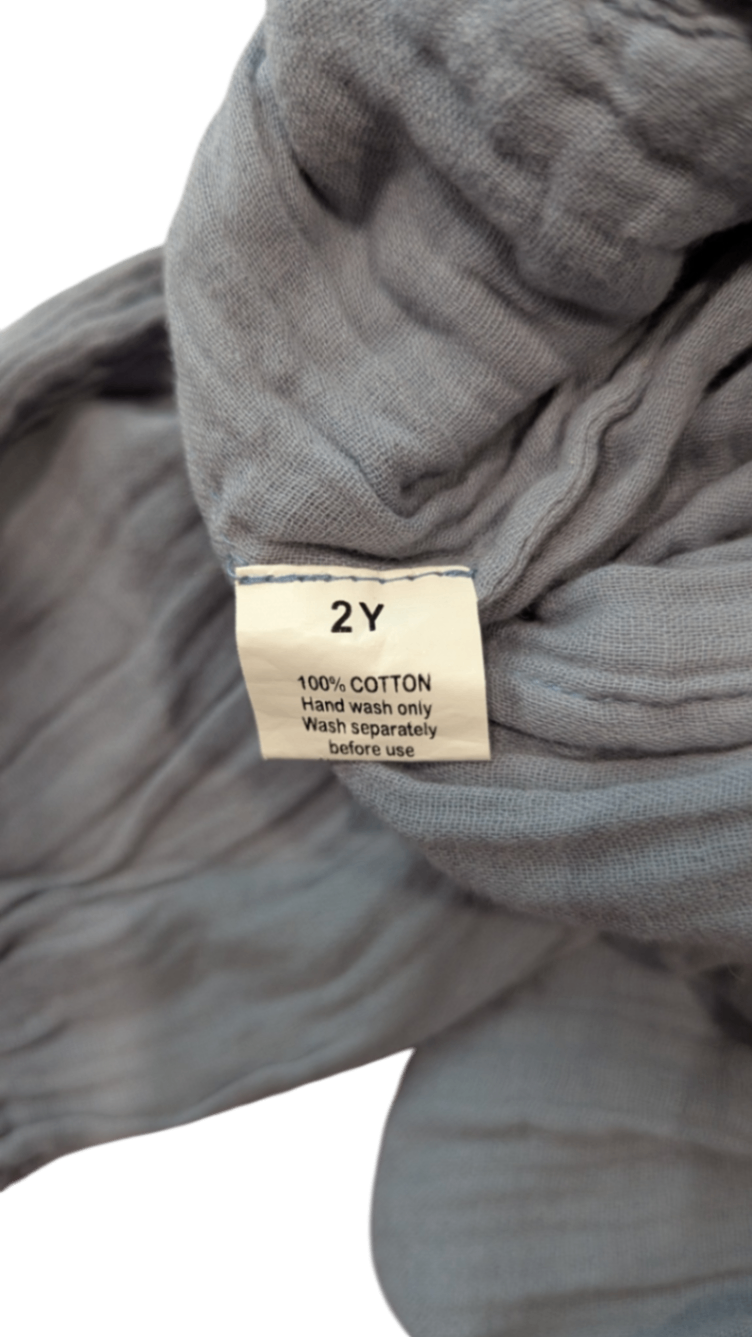 Printebebe Pants, Blue-grey, 2