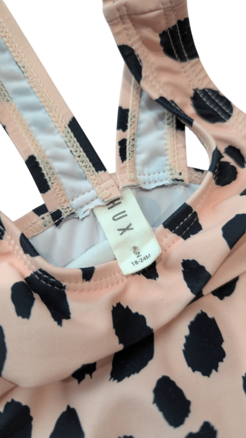 HUX Bodysuit, Pink and black, 2
