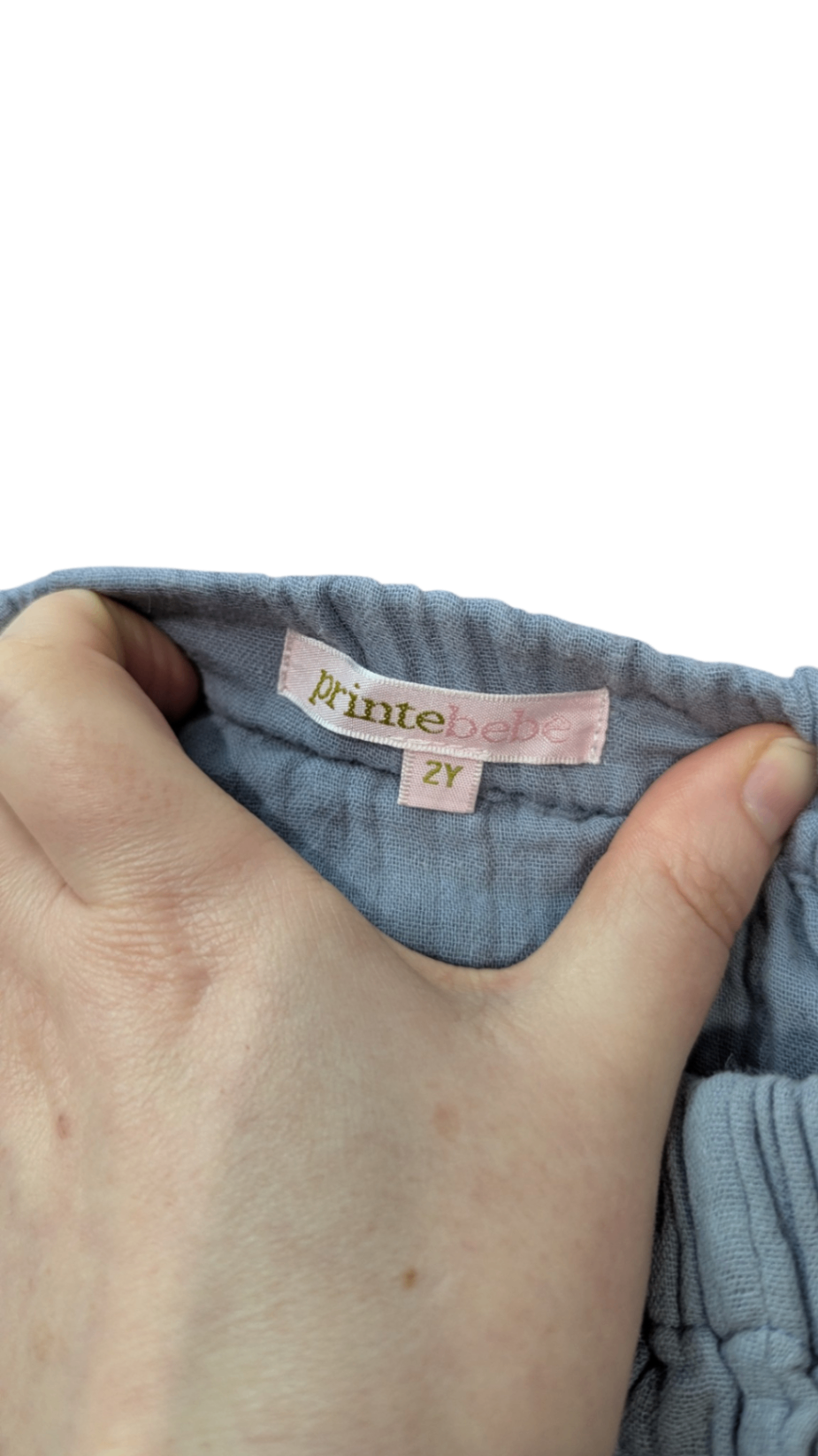 Printebebe Pants, Blue-grey, 2