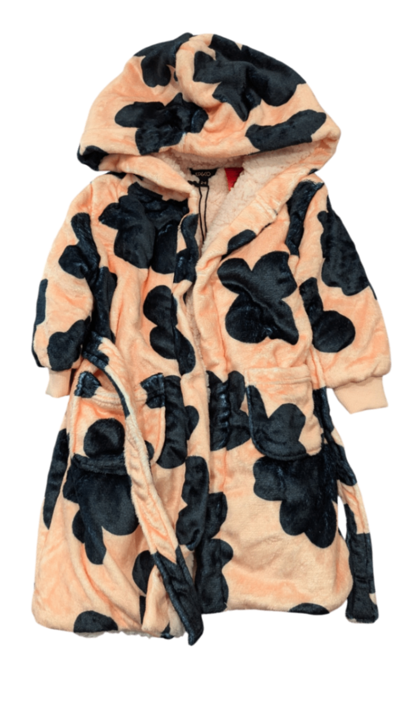 KP&CO Coat, Peach pink and navy, 2-4