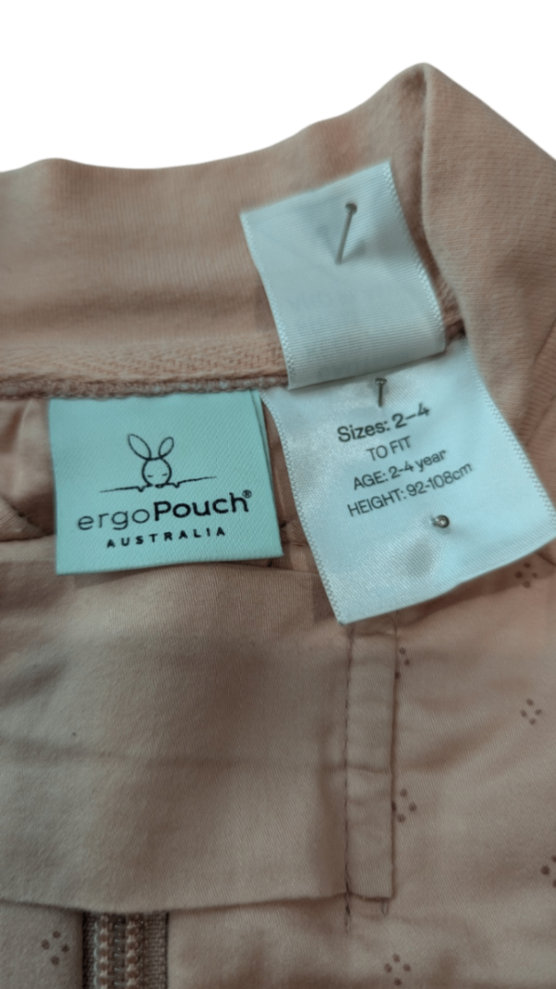 ergoPouch Sleeping Bag, Peach, 2-4Y