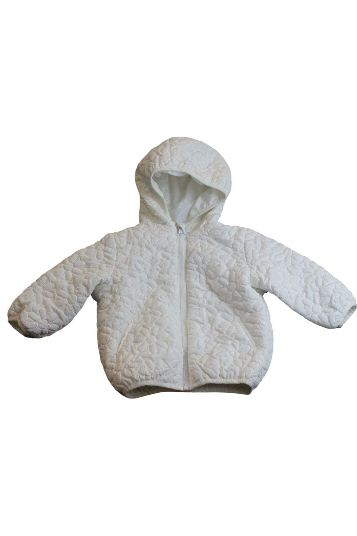 Seed Puffer Jacket, White, 1