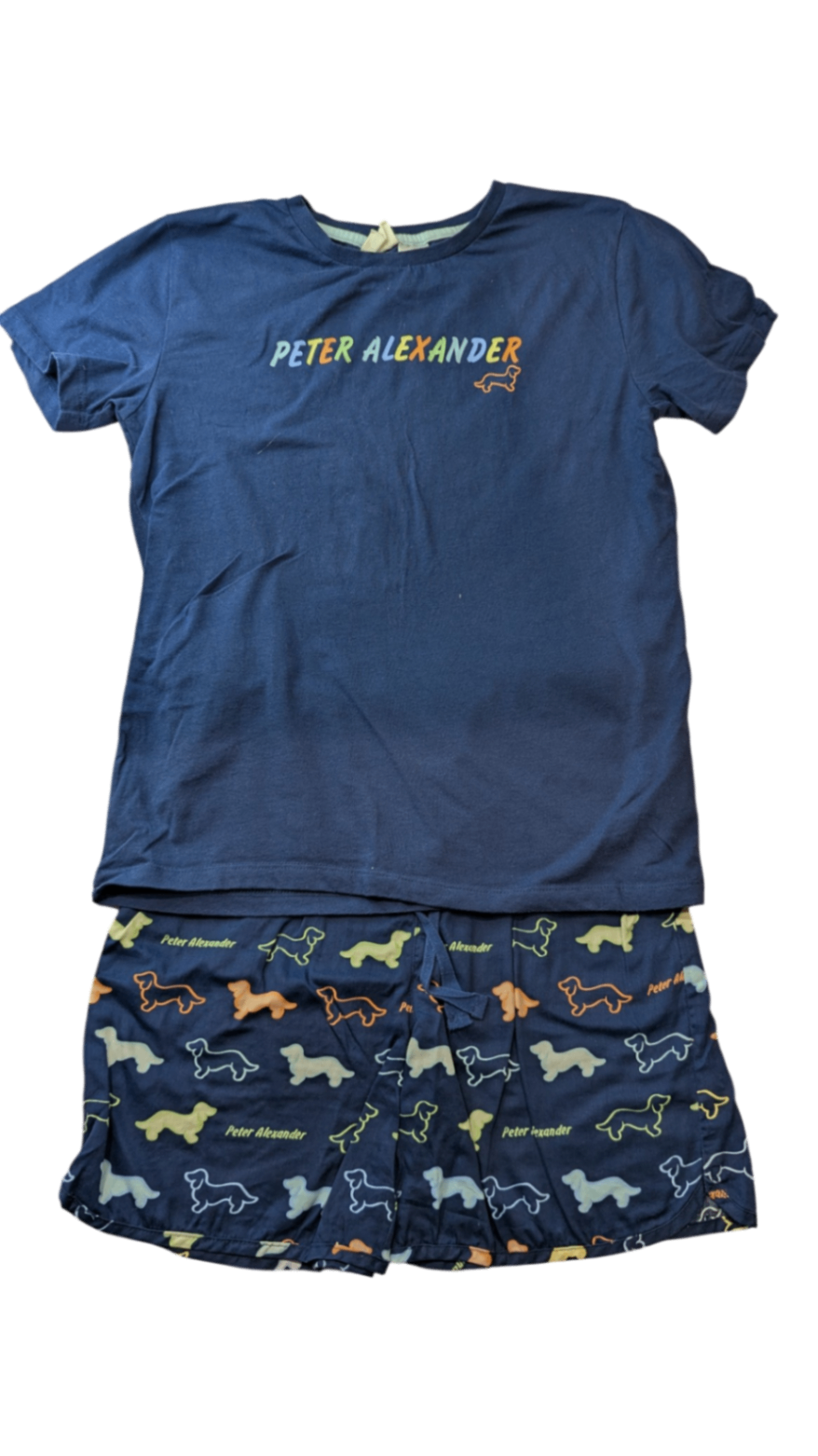 Peter Alexander Pajama Set, Blue, 12