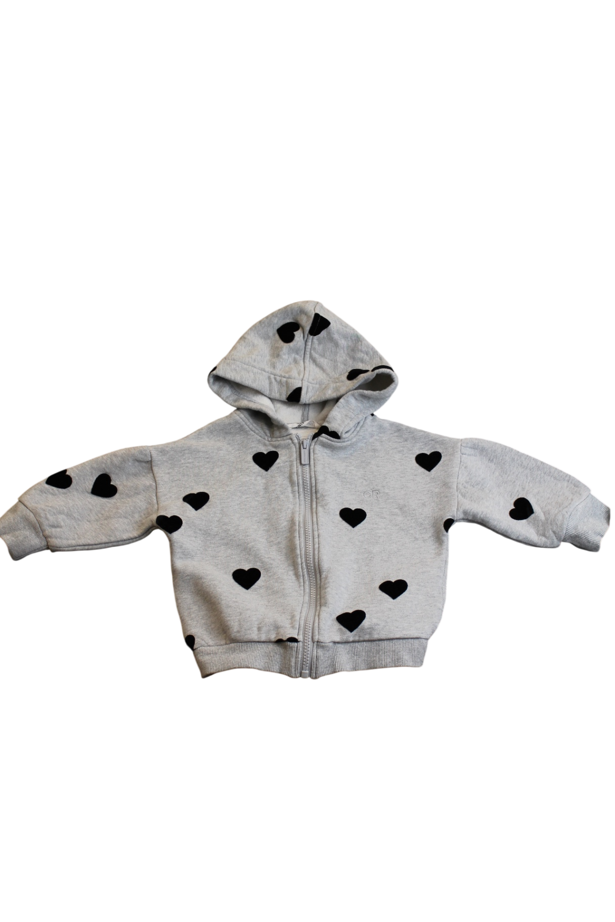 Country Road Zip-Up Hoodie, Grey, 2