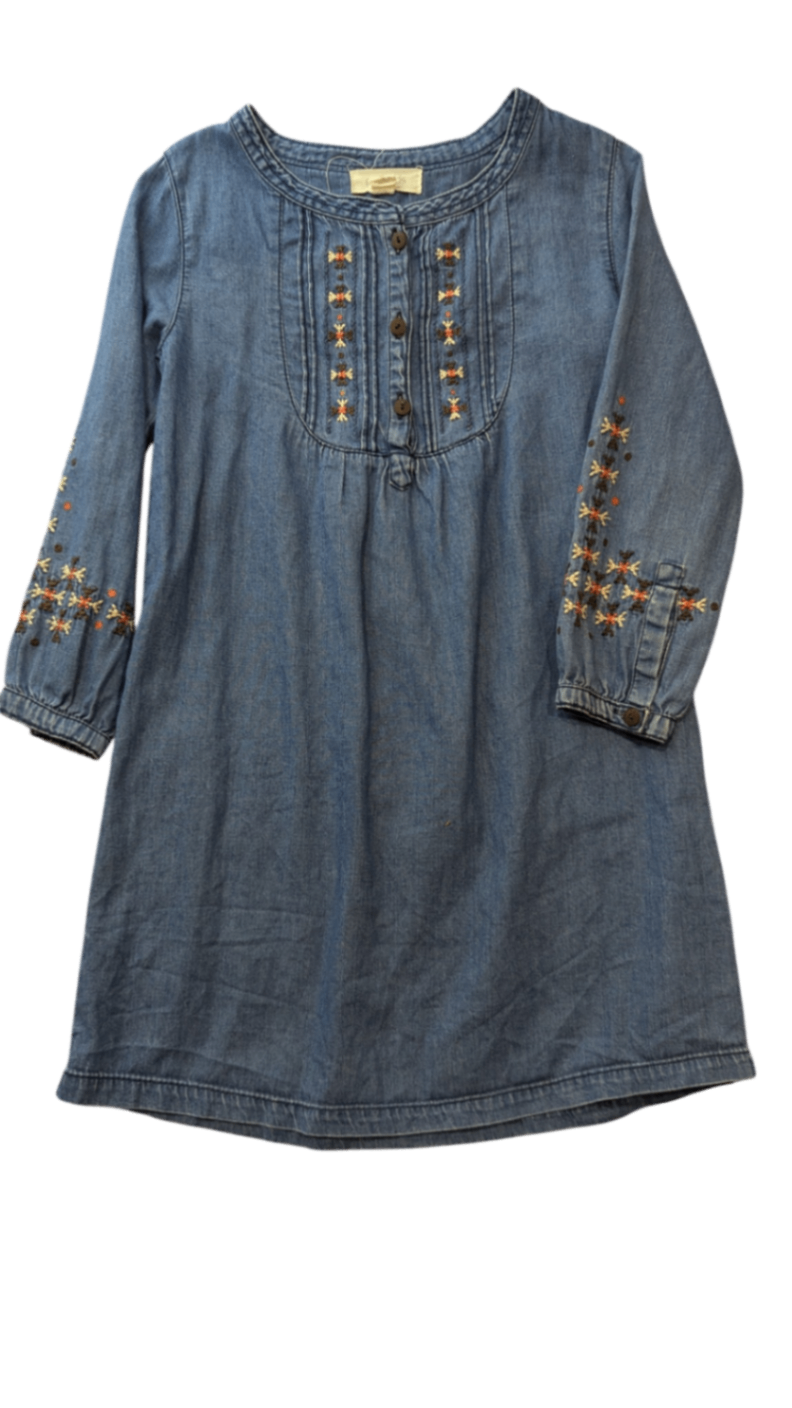 Purekids Dress, Blue, 5
