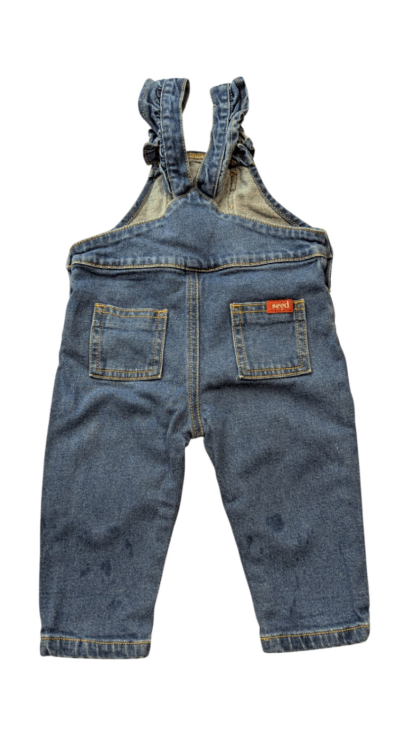 Seed Heritage Overalls, Blue Denim, 00
