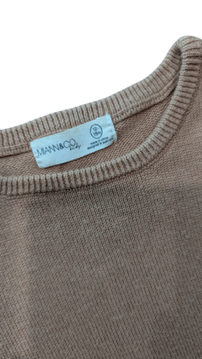 MIANN & CO Knitwear, Mushroom, 1