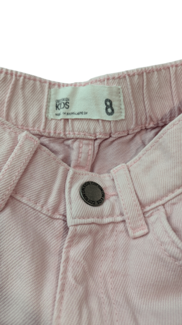 Cotton On Kids Shorts, Light pink, 8
