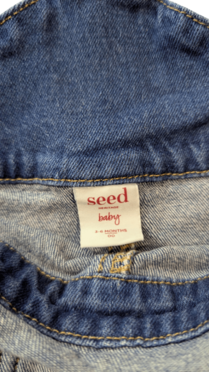 Seed Heritage Overalls, Blue Denim, 00