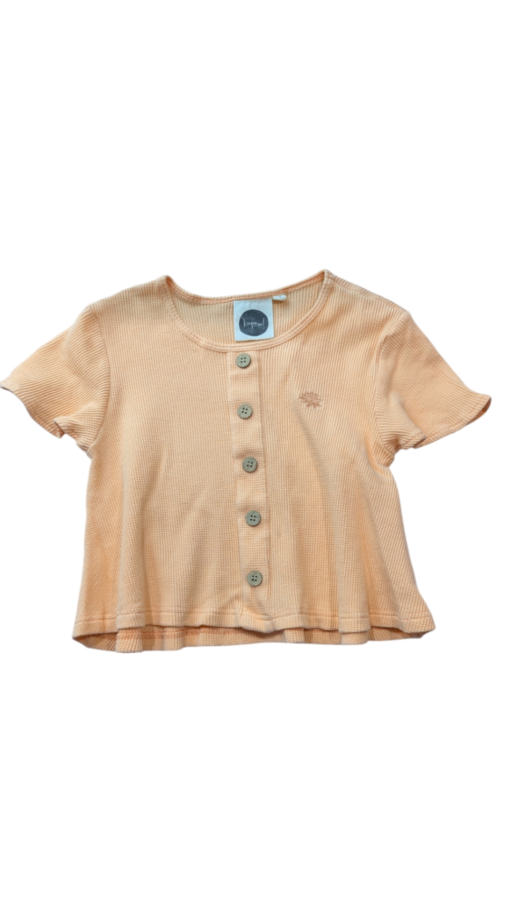 Kapow! Kids Shirt, Peach, 8