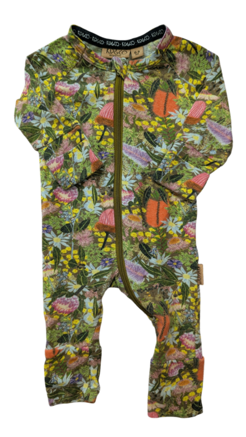 Kip&Co Jumpsuit, Multicolour, 0-3 months
