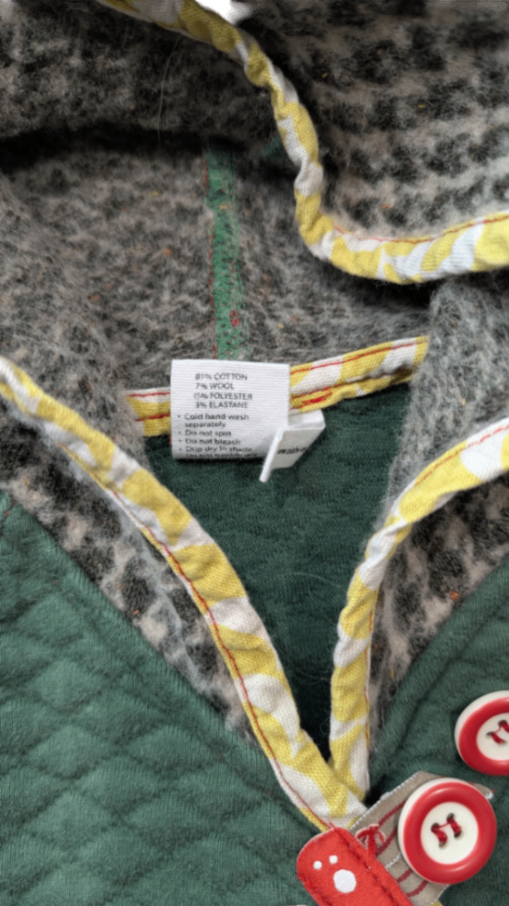 Oishi-m Jacket, Green, 3-4