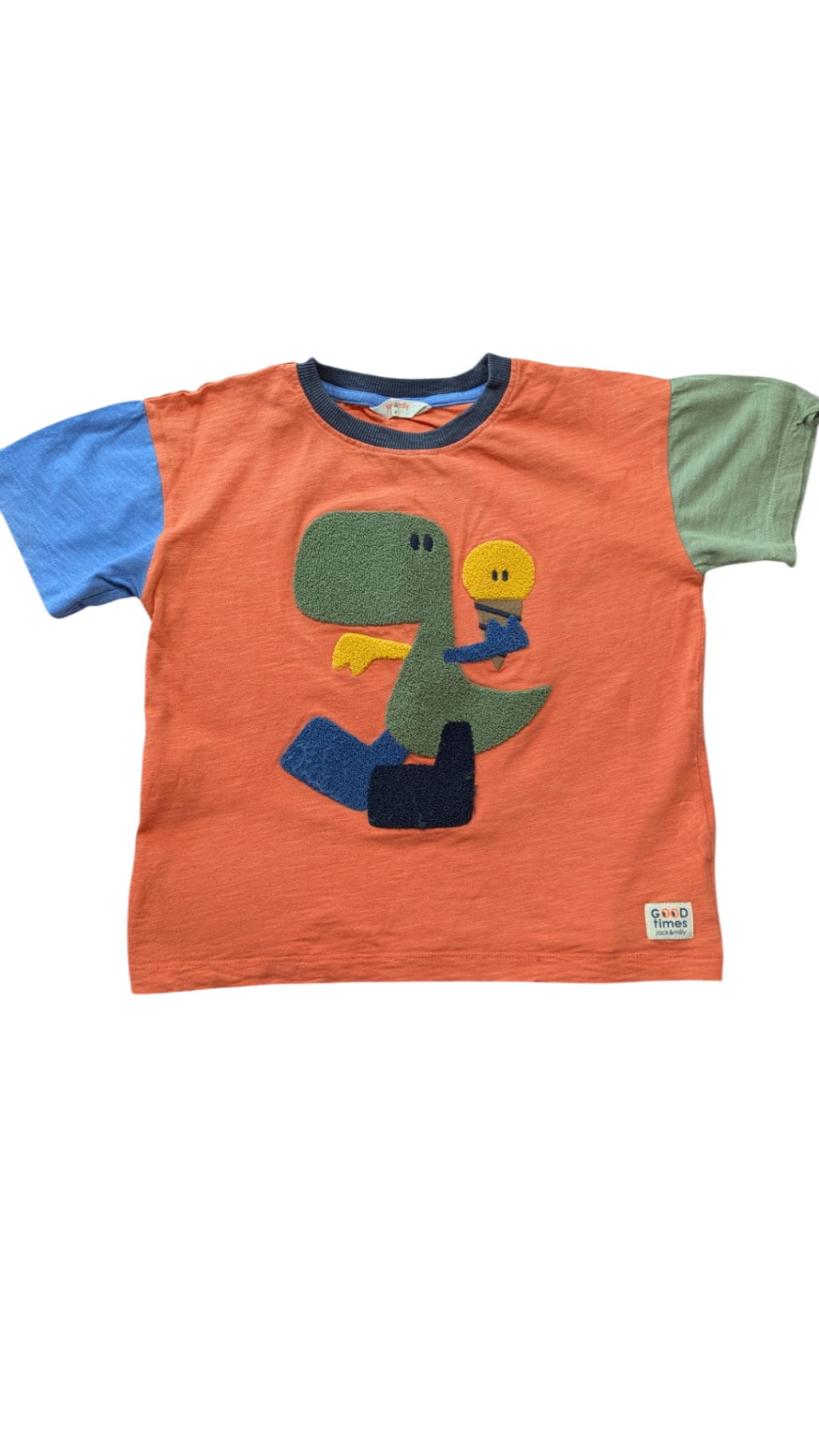 Jack & Milly T-Shirt, Orange, 4