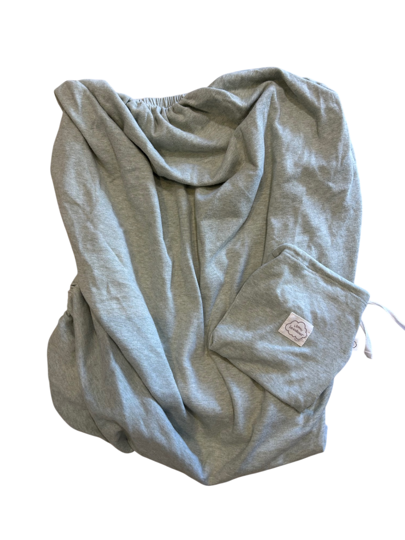 Lummi in Colour Bassinet sheet, Sage, Bassinet