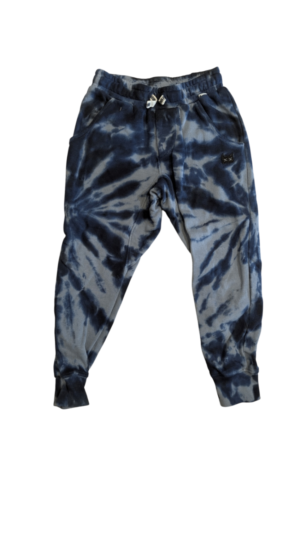 Muster Pants, Blue Grey Tie Dye, 6