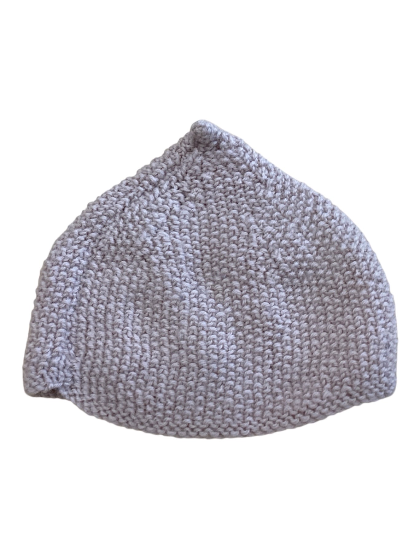 Handknit Hat, Beige, 000