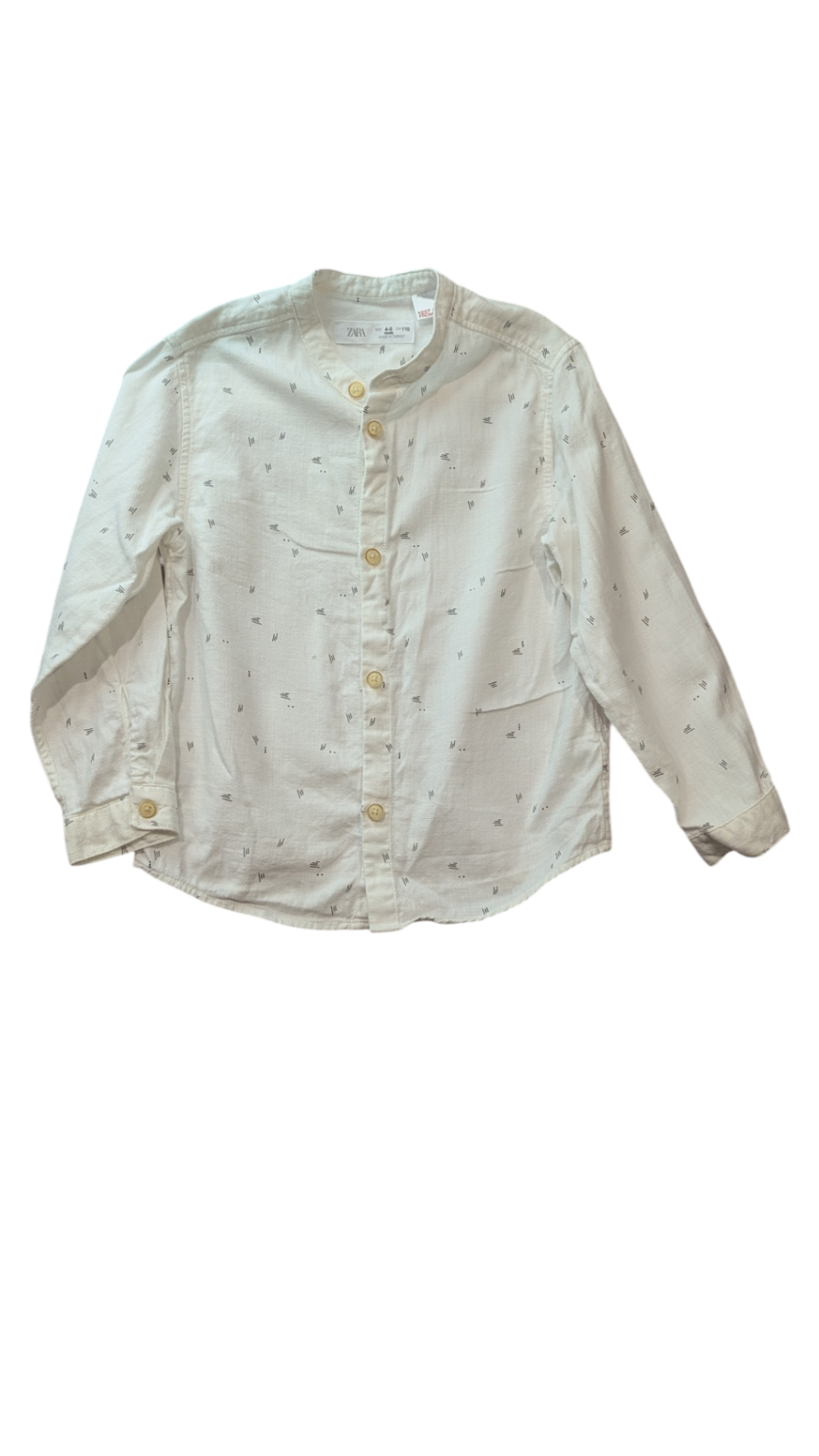 Zara Shirt, White, 4-5Y