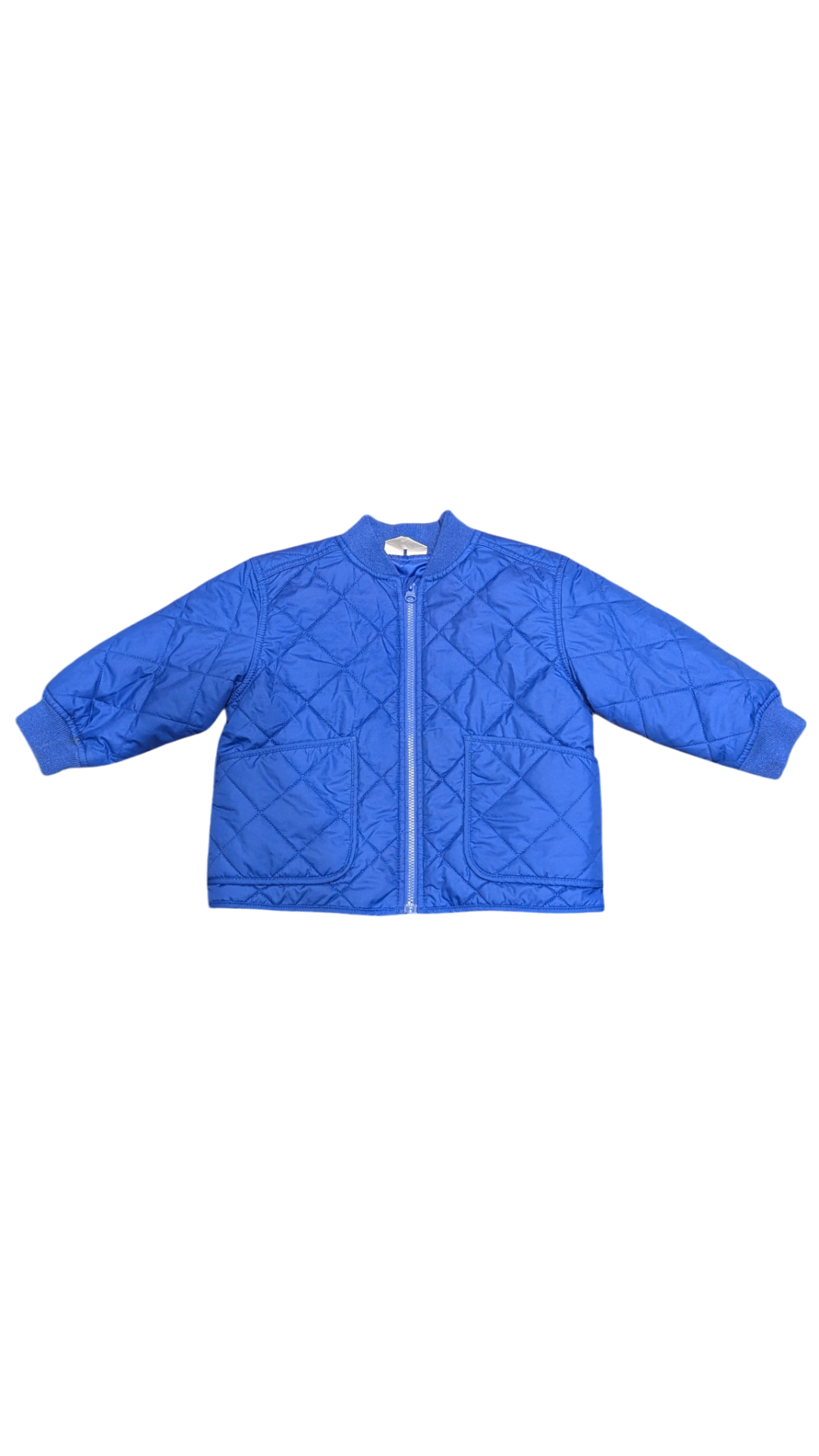 Arket Puffer Jacket, Electric Blue, 1-2Y