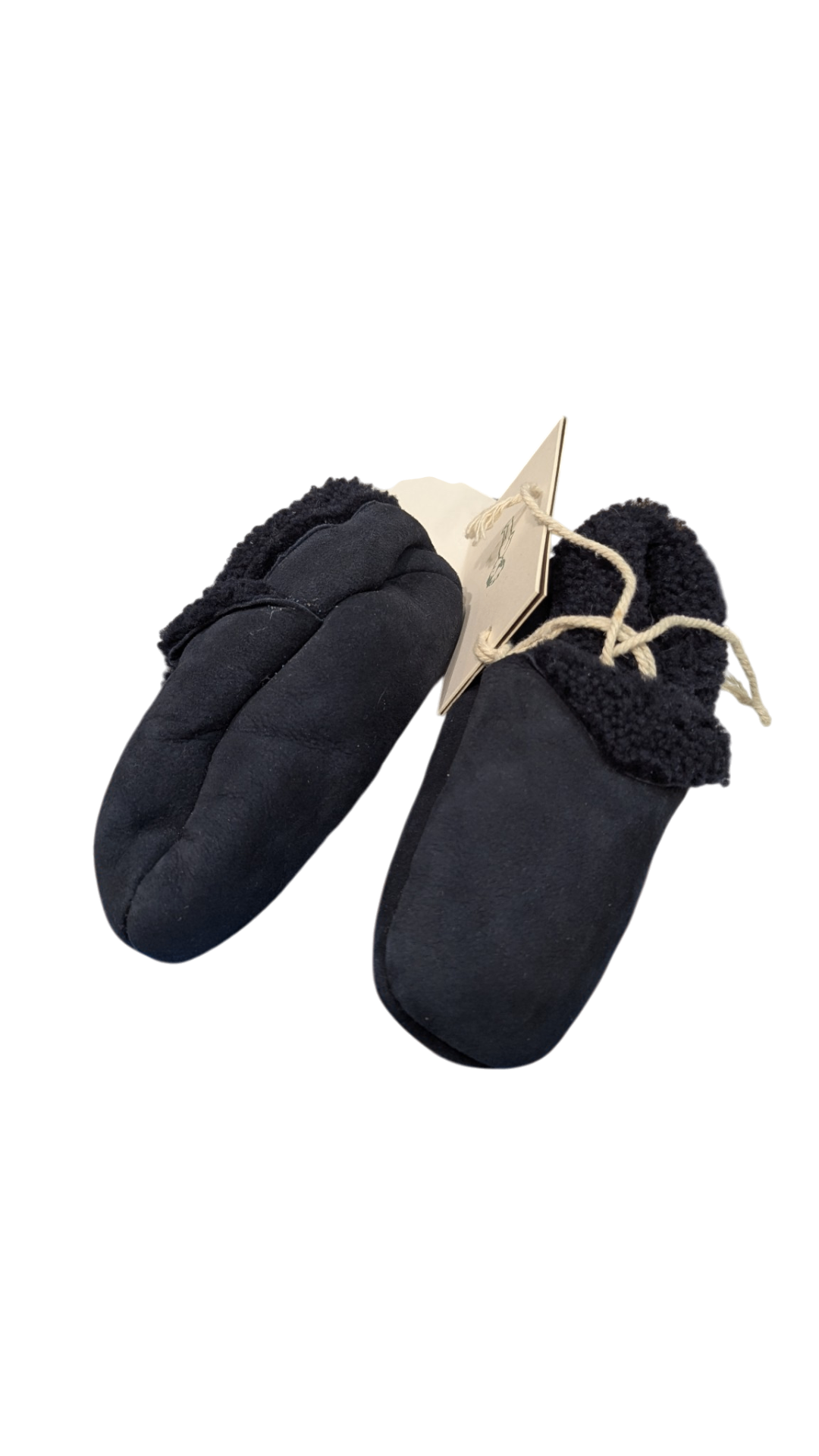 Nature Baby Slippers, Navy, 1Y