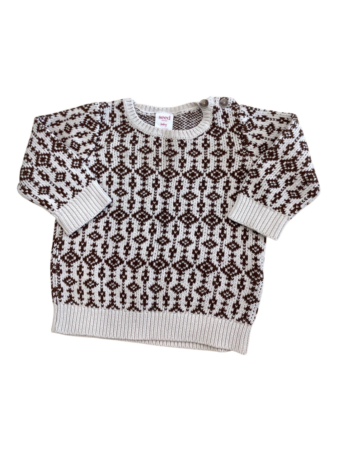 Seed Baby Jumper, Navy, 00