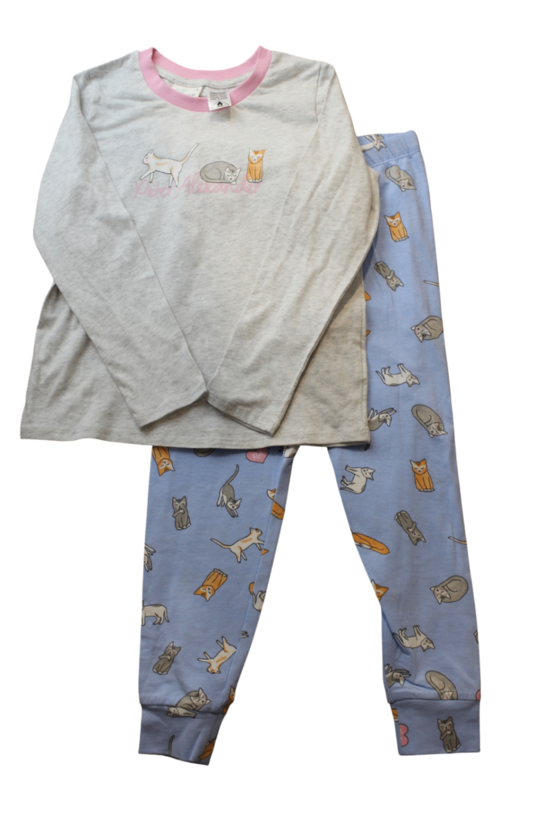 Peter Alexander Pajama Set, Grey and blue, 5
