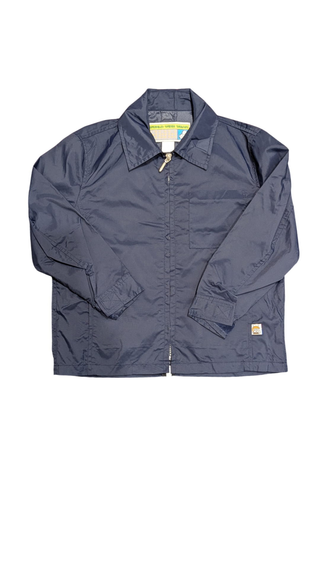World Wide Wear Rain Jacket, Navy, 7