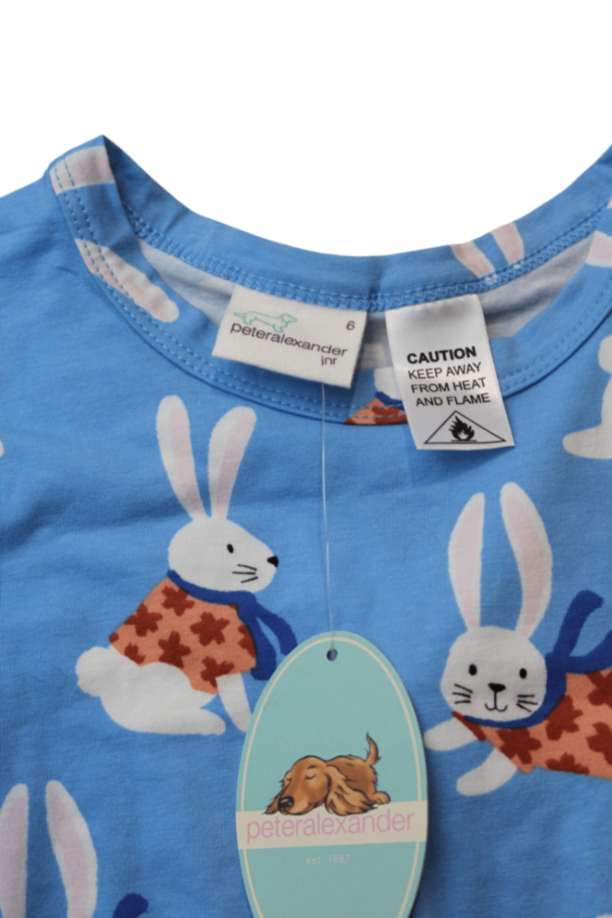 Peter Alexander Pajama Set, Blue, 6