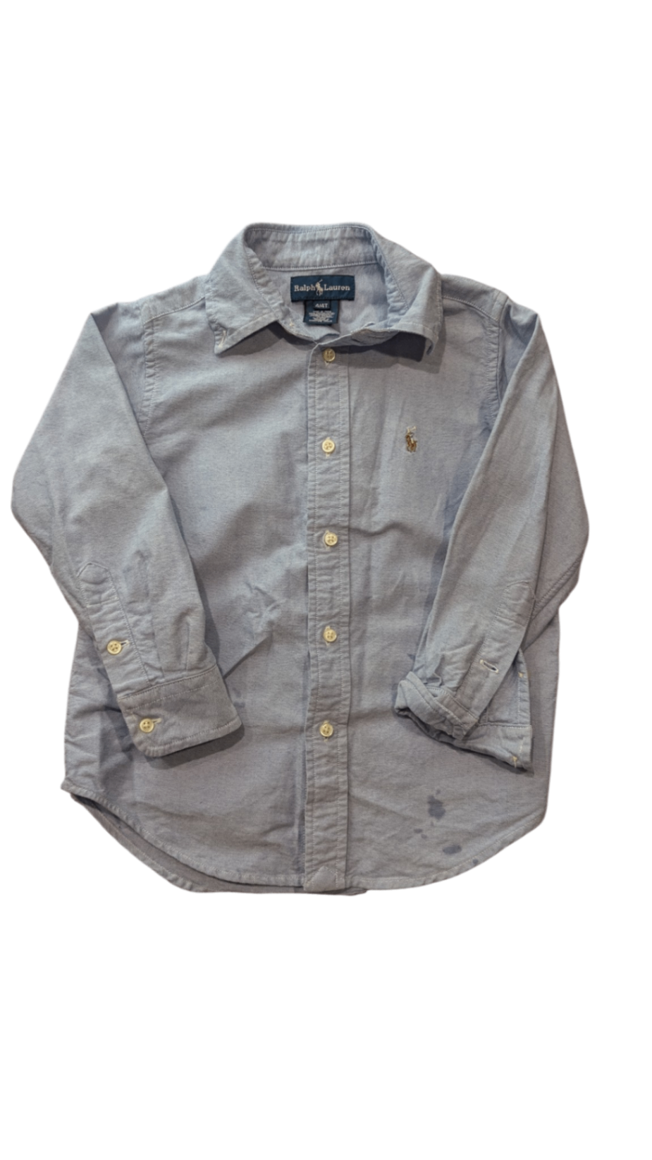 POLO by Ralph Lauren Shirt, Light Blue, 4