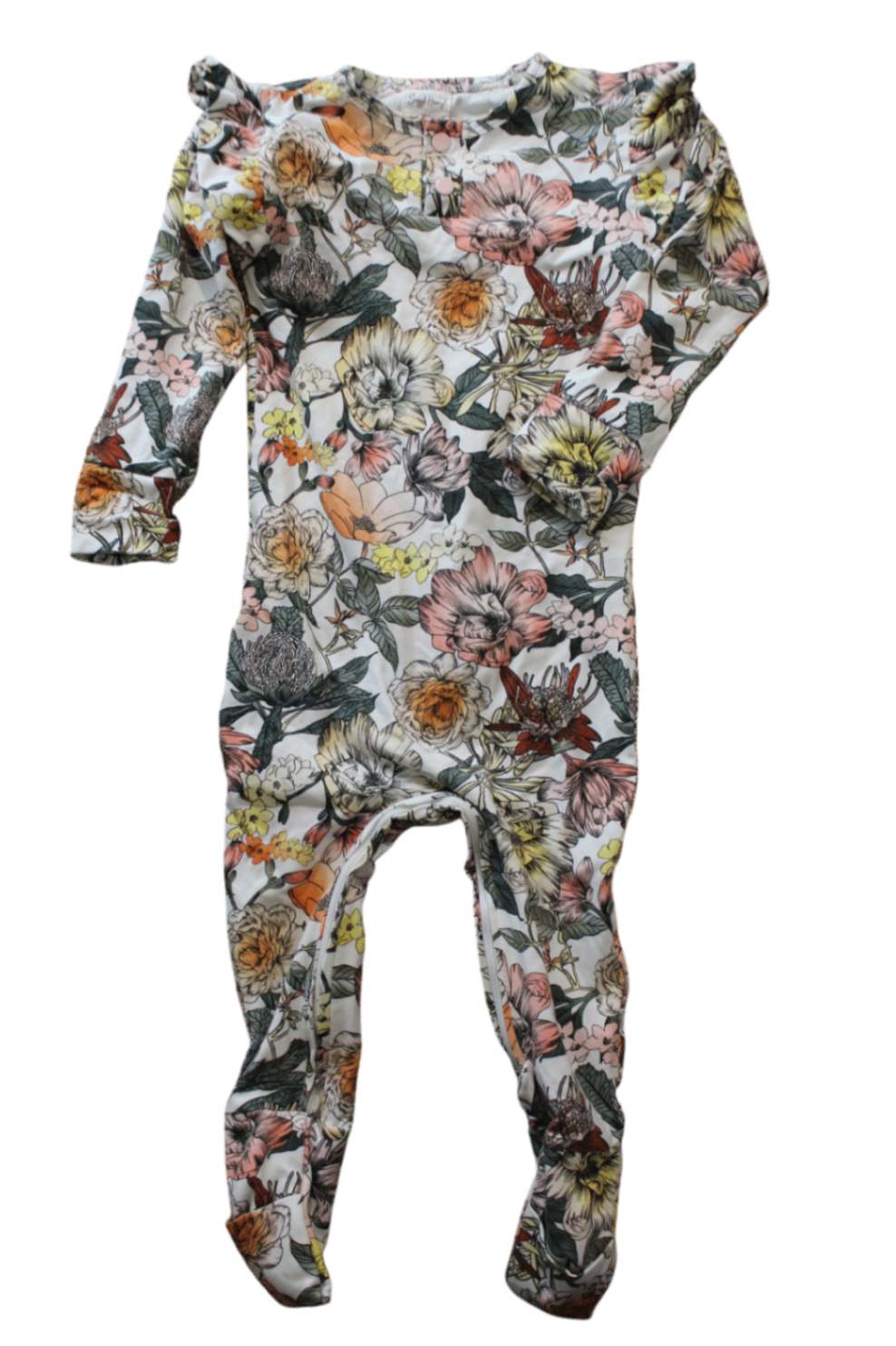 Snuggle Hunny Jumpsuit, White, 1