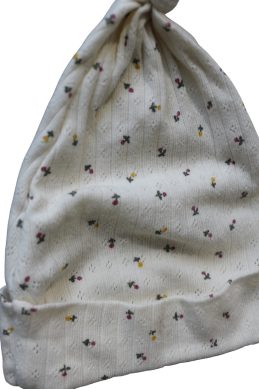 Nature Baby Baby Hat, Cream, 0-6m