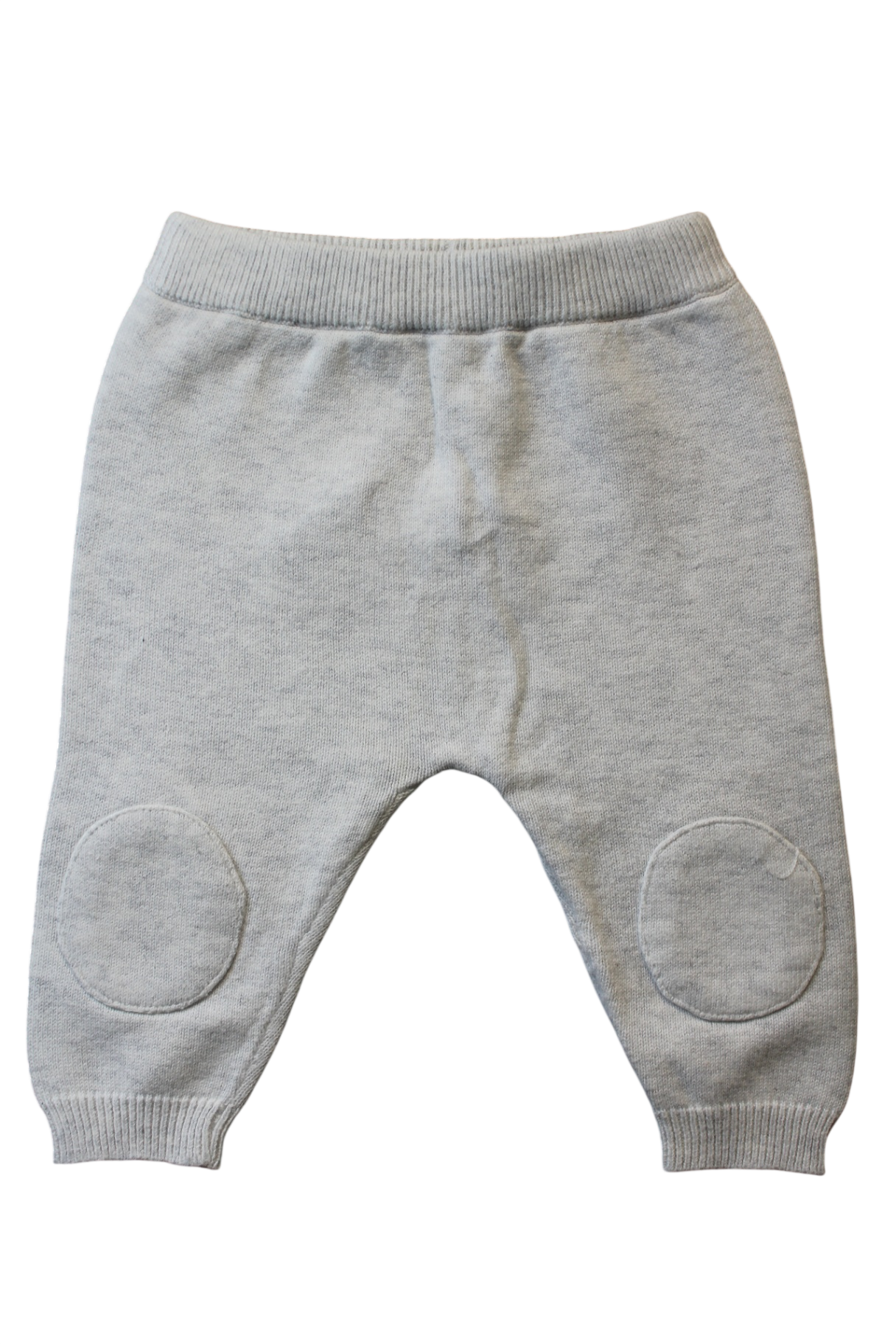 Purebaby Knit Pants, Grey, 000