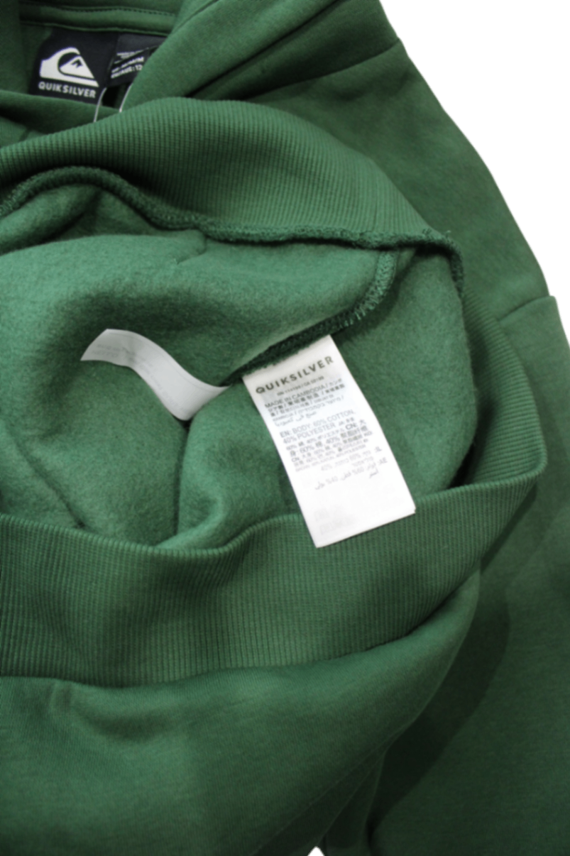 Quiksilver Hoodie, Green, 12
