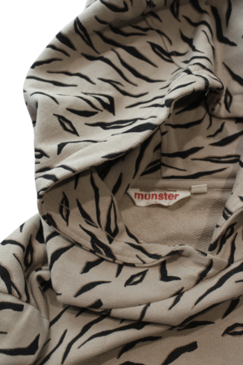 Munster Hoodie, Beige, Not visible