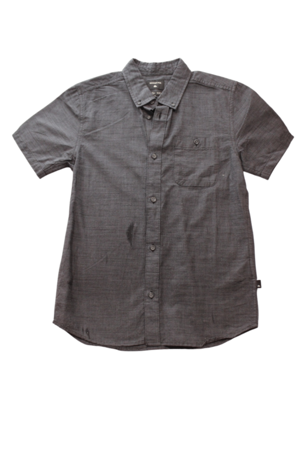 Quiksilver Shirt, Charcoal Grey, 12