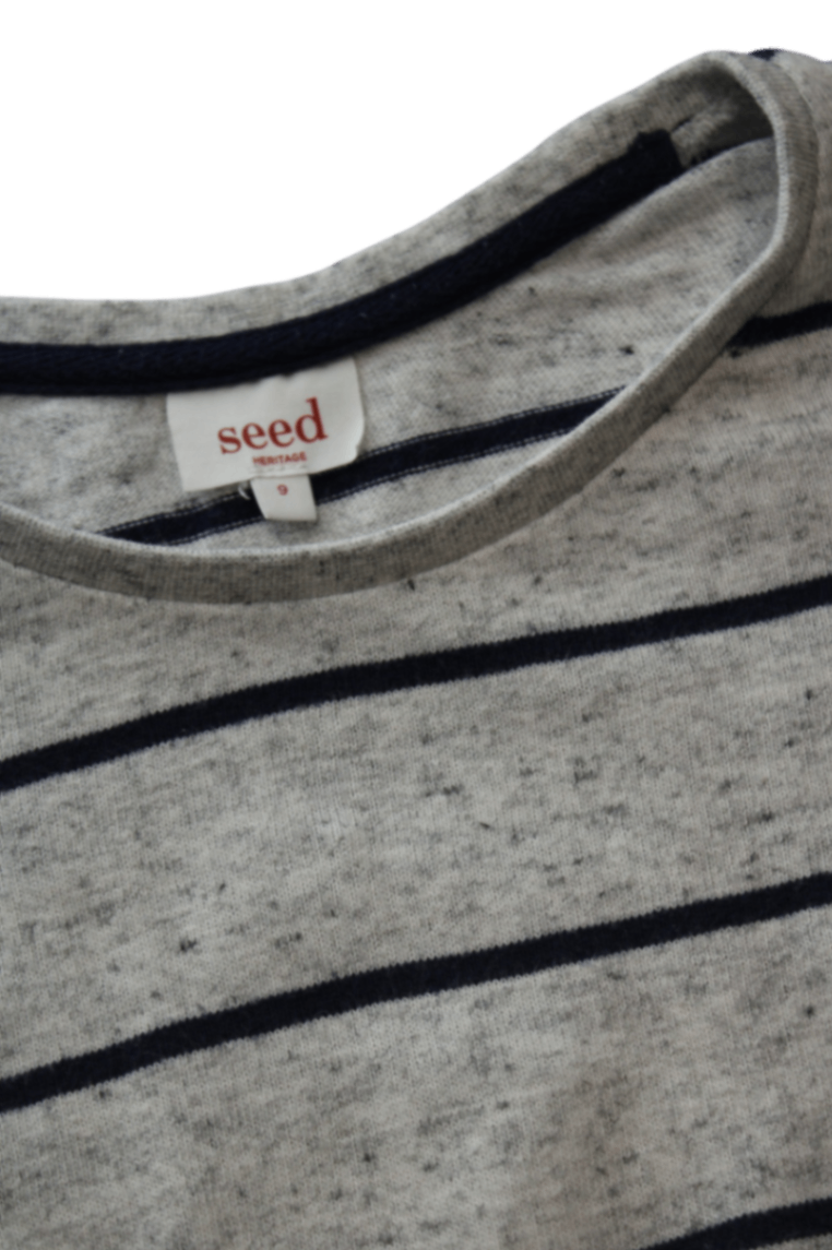 Seed Heritage Long-Sleeve T-Shirt, Grey, 3