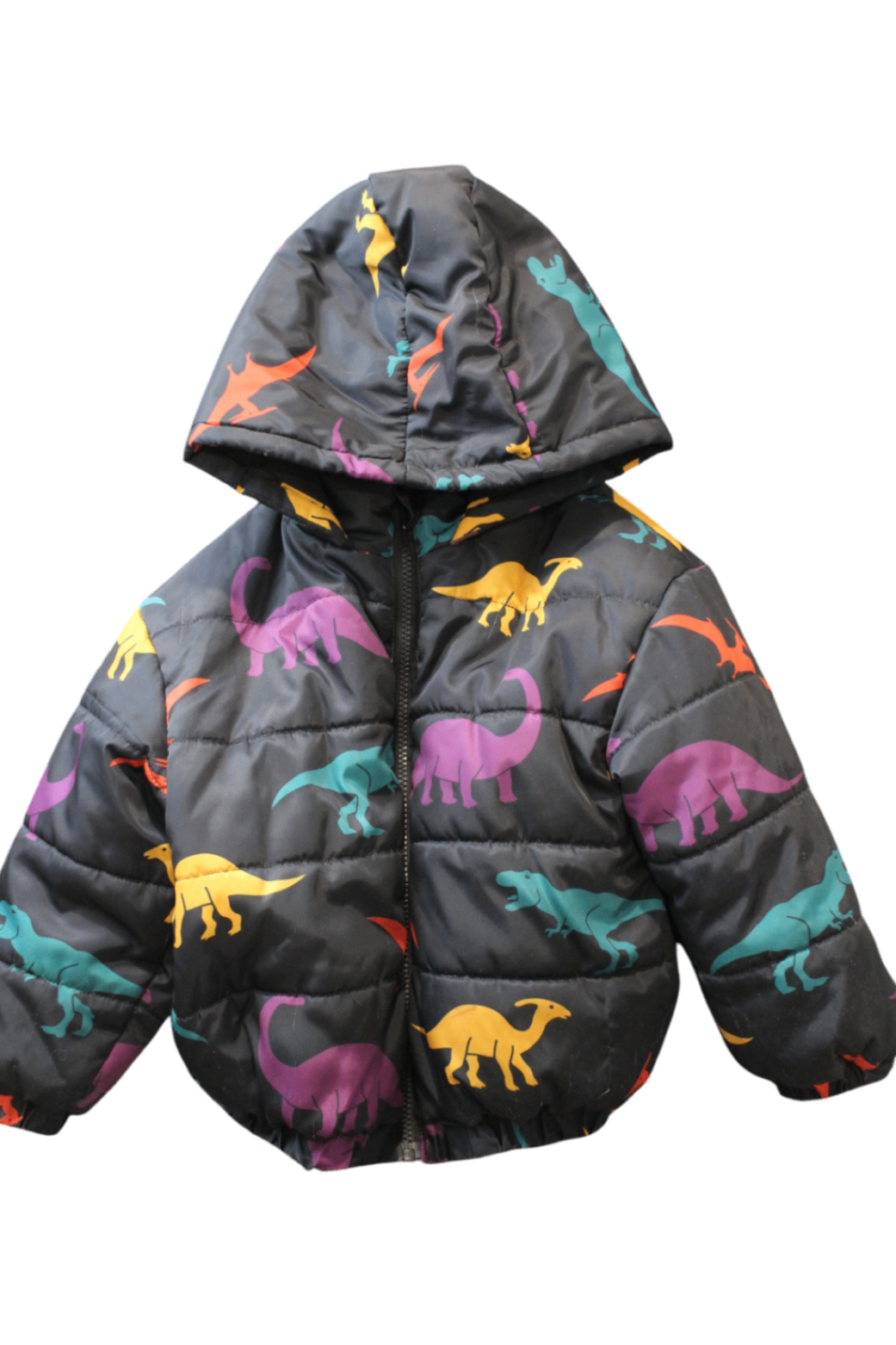 Danger Kids Puffer Jacket, Black, 5
