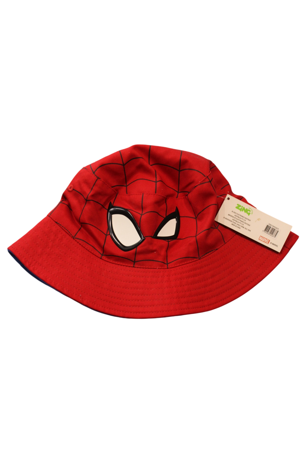 Marvel Hat, Red with Spiderman , One Size